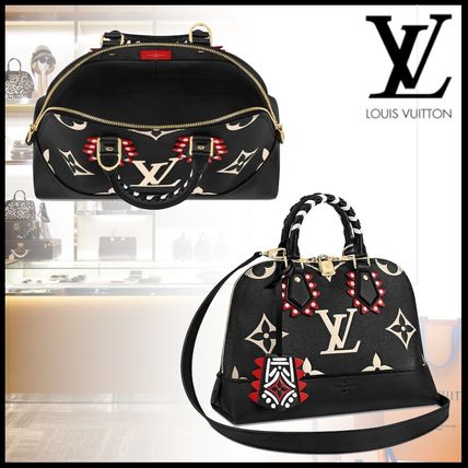 Louis Vuitton ALMA 2020 21AW Monogram Casual Style Calfskin 2WAY 3WAY Leather M45380 