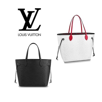 Louis Vuitton Casual Style A4 Plain Leather Office Style Elegant Style M40932 M55591 