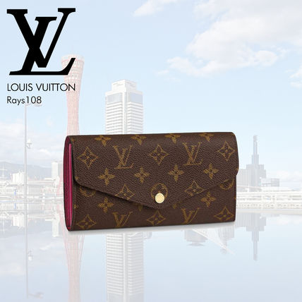 Louis Vuitton MONOGRAM Monogram Folding Wallet Long Wallets 