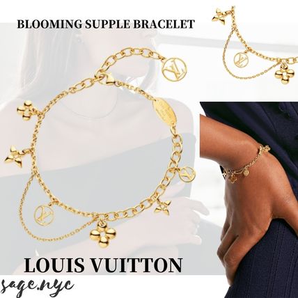 Louis Vuitton Casual Style Flower Party Style Elegant Style Bracelets 