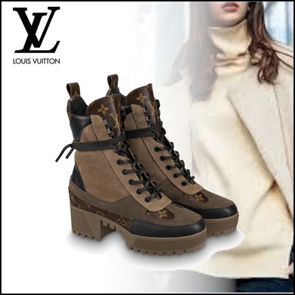 Louis Vuitton MONOGRAM Boots Boots 1A4XY9 