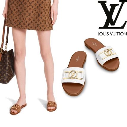 Louis Vuitton Lock It Flat Mules 1A650I 1A64ZO 