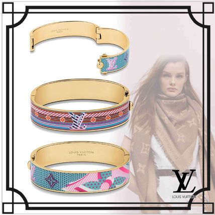 Louis Vuitton 2020 SS Bangles Costume Jewelry Casual Style Unisex Blended Fabrics M68399 M68398 