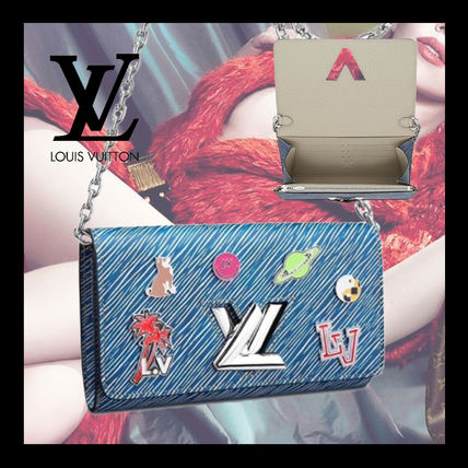 Louis Vuitton TWIST Casual Style Crossbody Logo Shoulder Bags 