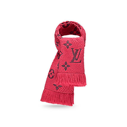Louis Vuitton 2016 17AW Knit  Fur Scarves 