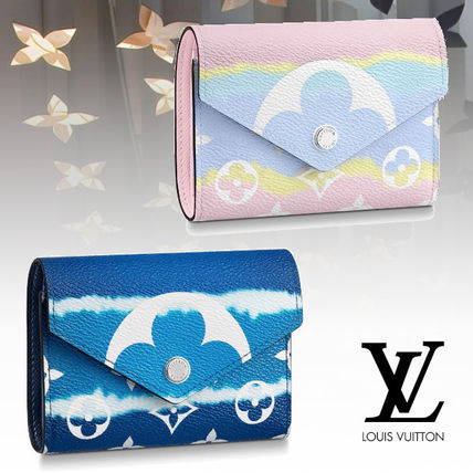 Louis Vuitton MONOGRAM 2020 SS Lv Escale Victorine Wallet M69113 M69112 