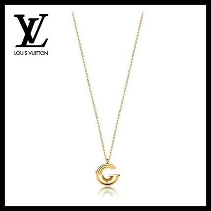 Louis Vuitton 2020 SS Lv  Me Necklace Letter G M61062 