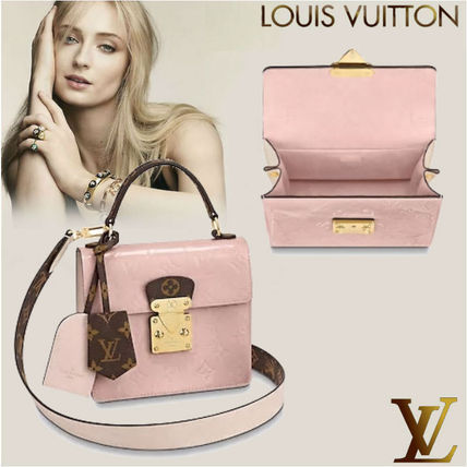 Louis Vuitton Casual Style 2WAY Plain Leather Party Style Elegant Style 