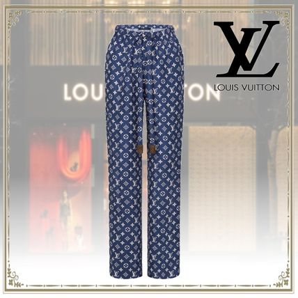 Louis Vuitton 2020 SS Monogram Silk Lounge  Sleepwear 