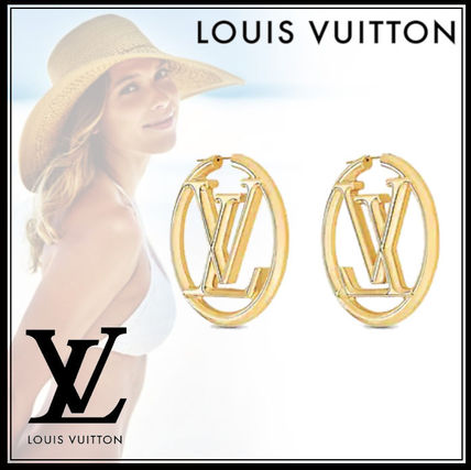 Louis Vuitton LOUISE 2020 SS Louise Hoop Earrings M64288 