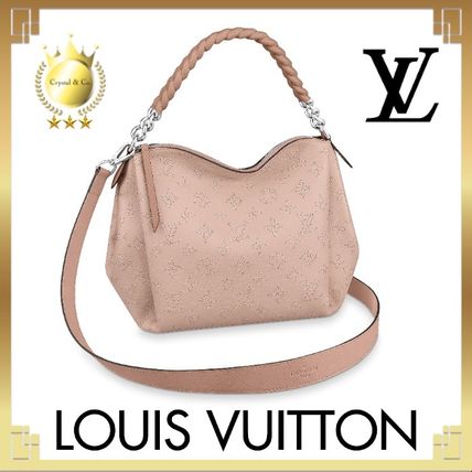 Louis Vuitton MAHINA 2020 SS Monogram Casual Style Calfskin 2WAY Leather Office Style 