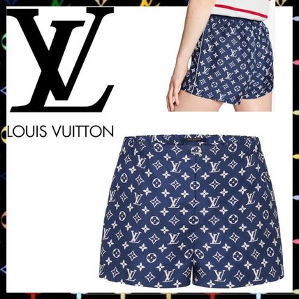 Louis Vuitton MONOGRAM 2020 SS Lv Escale Pyjama Shorts 1A7SFG 