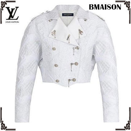 Louis Vuitton 2020 SS Embellished Jacquard Jacket 1A628I 