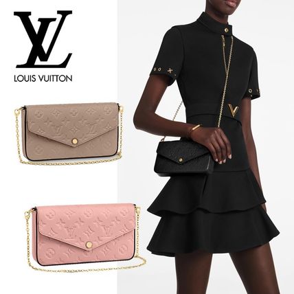 Louis Vuitton MONOGRAM EMPREINTE 2020 SS Felicie Pochette M64064 