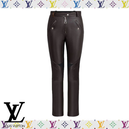 Louis Vuitton 2020 SS Leather Biker Pants 1A6148 