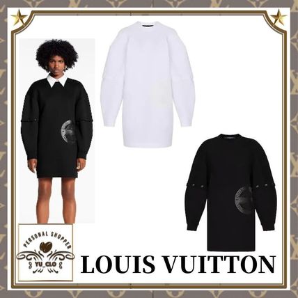 Louis Vuitton Lv Stamp Sweatshirt Dress 1A5KF8 1A5KF1 
