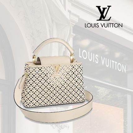 Louis Vuitton MONOGRAM Leather Handbags M57228 