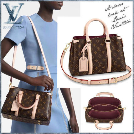 Louis Vuitton MONOGRAM 2019 SS 3WAY Leather Party Style Elegant Style Crossbody M44815 