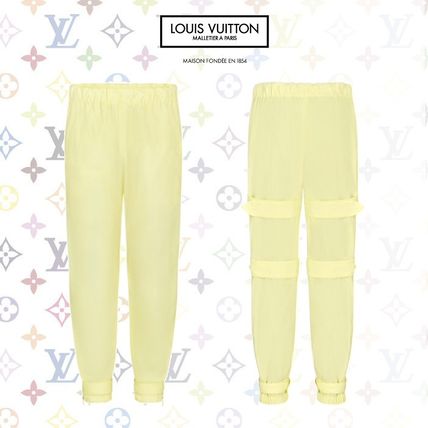 Louis Vuitton MONOGRAM 2020 SS Monogram Hook And Loop Zipped Pants 1A7QL6 