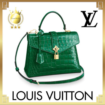 Louis Vuitton 2020 SS Casual Style Calfskin Crocodile 2WAY Other Animal Patterns 