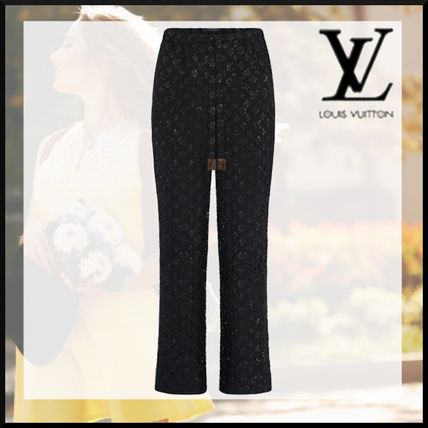 Louis Vuitton 2020 21AW Monogram Silk Logo Lounge  Sleepwear 1A82K5 