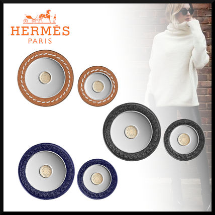 Louis Vuitton 2020 SS Leather Silver Elegant Style Earrings H076525CK89 H076525CK37 H103109M 02 