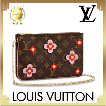 Louis Vuitton MONOGRAM 2020 SS Flower Patterns Monogram Casual Style Calfskin Canvas 