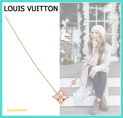 Louis Vuitton Blended Fabrics Elegant Style Necklaces  Pendants Q93612 