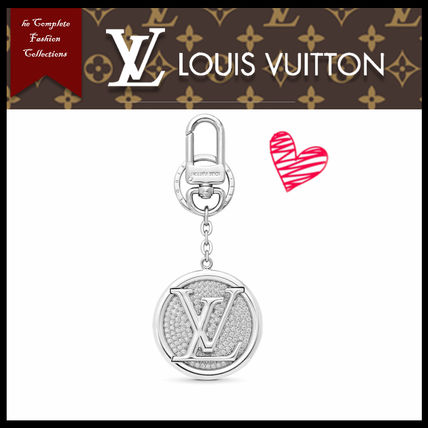 Louis Vuitton Unisex Logo Keychains  Bag Charms M68464 