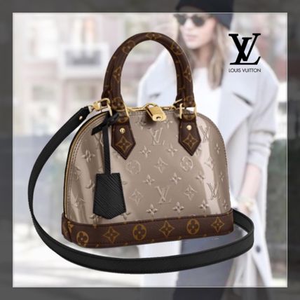 Louis Vuitton MONOGRAM VERNIS 2020 Cruise Alma Bb M44862 