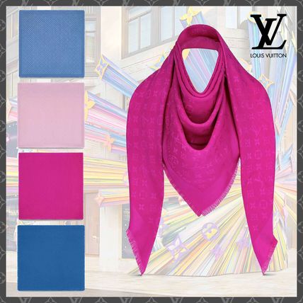 Louis Vuitton Knit  Fur Scarves M76335 M76334  M76064  M73656 