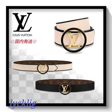 Louis Vuitton MONOGRAM 2020 21AW Monogram Leather Logo Belts M0314U M0314V M0314W M0315U M0315V M0315W 