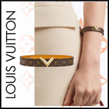 Louis Vuitton MONOGRAM 2019 Cruise Essential V Bracelet M6042G 