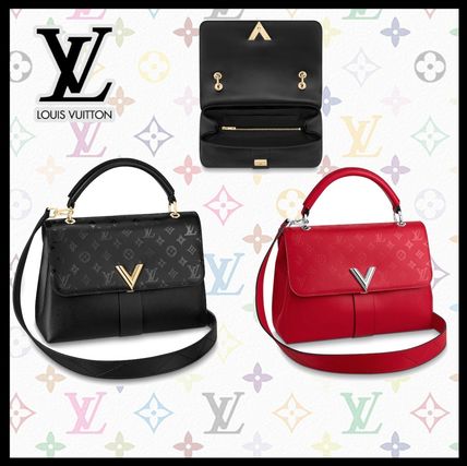 Louis Vuitton Casual Style Unisex Calfskin 2WAY Chain Leather Party Style M51924 M51989 