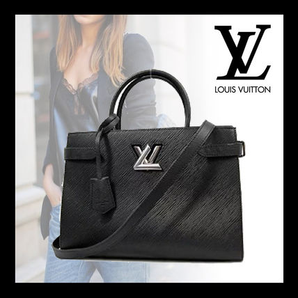 Louis Vuitton EPI Casual Style 2WAY Plain Leather Elegant Style Crossbody 