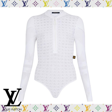Louis Vuitton 2020 21AW Casual Style Long Sleeves Medium Lace Elegant Style Tops 1A8346 