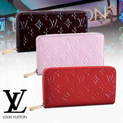 Louis Vuitton MONOGRAM Leather Logo Long Wallets M90417 M90419 M90416 