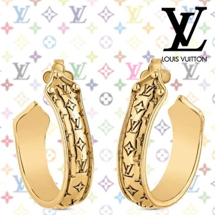 Louis Vuitton Nanogram Sweet Dreams Hoop Earrings Pm M69654 