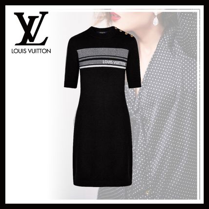 Louis Vuitton Lv Intarsia Signature Dress 1A5QL2 