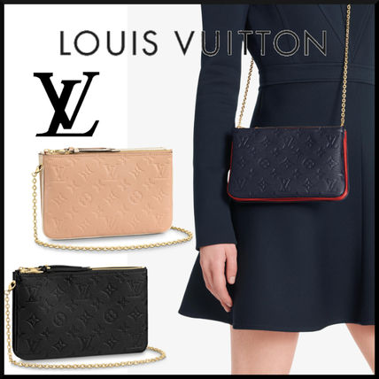 Louis Vuitton MONOGRAM EMPREINTE 2020 SS Double Zip Pochette M68568 M63916 M63919 