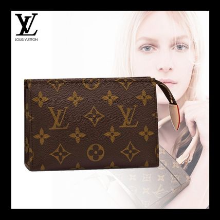 Louis Vuitton MONOGRAM Monogram Logo Pouches  Cosmetic Bags 