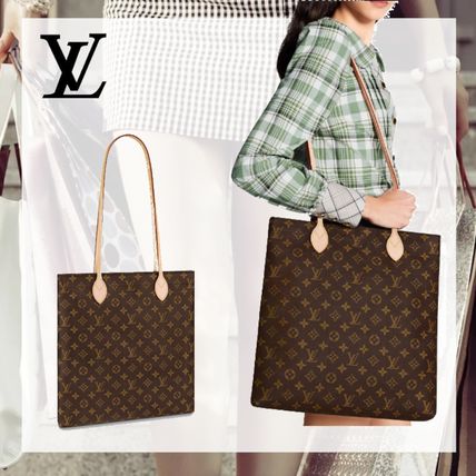 Louis Vuitton 2020 SS Monogram Casual Style Calfskin Blended Fabrics Street Style M45199 
