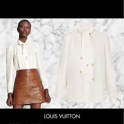 Louis Vuitton 2020 21AW Casual Style Silk Plain Party Style Office Style 