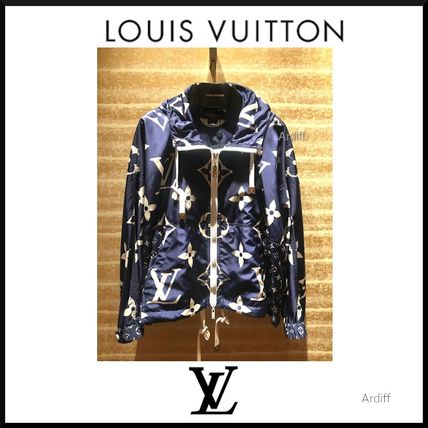 Louis Vuitton MONOGRAM 2020 SS Monogram Nylon Logo Jackets 1A7SG6 1A7SG5 1A7SG4 1A7SG3 