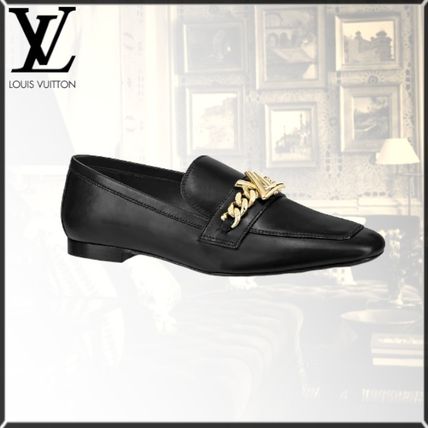 Louis Vuitton MONOGRAM Monogram Elegant Style Slip On Shoes 1A4XE7 