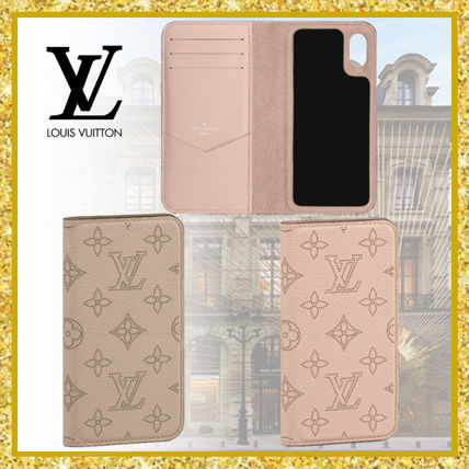 Louis Vuitton MAHINA 2020 SS Monogram Unisex Leather iPhone X iPhone XS Logo M68885 M68886 