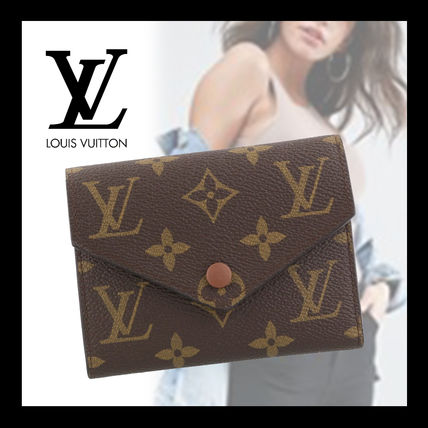 Louis Vuitton MONOGRAM Monogram Folding Wallet Logo Folding Wallets 