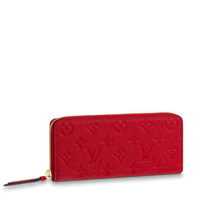 Louis Vuitton MONOGRAM EMPREINTE Clemence Wallet M60171 M63698 