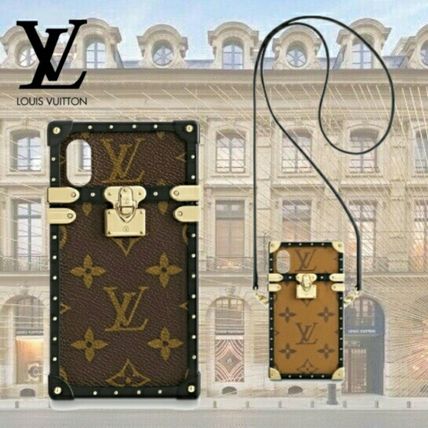 Louis Vuitton Eye Trunk With Strap Iphone XXs M62618 M62619 