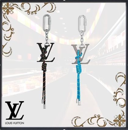 Louis Vuitton 2020 SS Lv Shape Rope Bag Charm  Key Holder MP2617 MP2618 